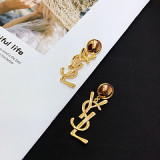 new wild letter women earrings