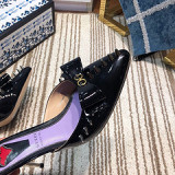 2019 new wild pointed sandal women summer fashion wear baotou lazy half slippers female stiletto