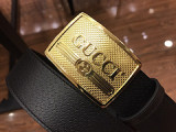 2019 new simple wild 4.0cm pure copper belt buckle cat claw pattern men's belt