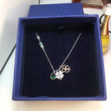 、 four-leaf S925 sterling silver necklace