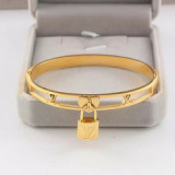 Europe and the United States new wild three-color titanium steel bracelet