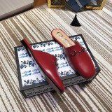 、2019 new fashion casual trend joker women's shoes flat bottom baotou half slippers