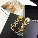 new wild letter women earrings