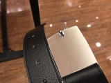 2019 new simple wild 4.0cm pure copper belt buckle cat claw pattern men's belt