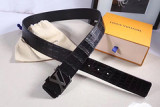 crocodile without stitching with original single letter metal buckle