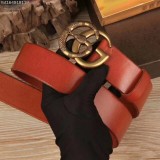 new 3.8Cm exquisite copper buckle body with double-sided suede leather fashion wild women's belt