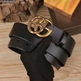 new 3.8Cm exquisite copper buckle body with double-sided suede leather fashion wild women's belt