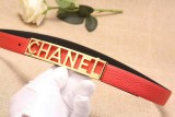 explosion models 2.5CM letters simple wild women's belt six colors optional