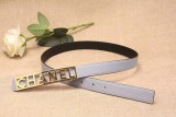 explosion models 2.5CM letters simple wild women's belt six colors optional