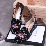 new single shoes women's shoes leather with a round head a pedal women's shoes