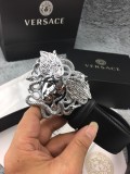 Medusa head leather belt