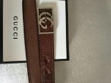 crocodile leather boutique high-end steel buckle hand-woven 3.8Cm black, brown men's belt