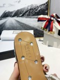 Rhinestone Beaded Letter Low Heel Flats Women Fashion Casual joker  Pearl Diamond Slippers