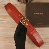 new 3.8Cm exquisite copper buckle body with double-sided suede leather fashion wild women's belt