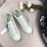 Small white shoes women 2019 spring new joker real leather flat bottom shoes men's casual shoes