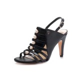 summer sandals women's leather high heel sandals casual wedges sheepskin pearl jewelry women's shoes