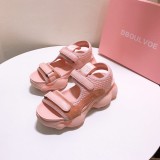 summer shoes women's wild sandals Korean version of the thick bottom