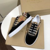 = classic check rainbow plaid casual shoes fashion low cut canvas shoes