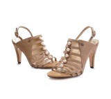 summer sandals women's leather high heel sandals casual wedges sheepskin pearl jewelry women's shoes