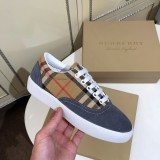 = classic check rainbow plaid casual shoes fashion low cut canvas shoes