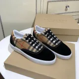 = classic check rainbow plaid casual shoes fashion low cut canvas shoes