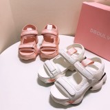 summer shoes women's wild sandals Korean version of the thick bottom