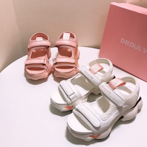 summer shoes women's wild sandals Korean version of the thick bottom