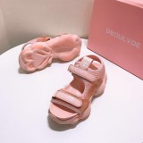 summer shoes women's wild sandals Korean version of the thick bottom