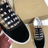 = classic check rainbow plaid casual shoes fashion low cut canvas shoes