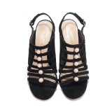 female section buckle sandals female