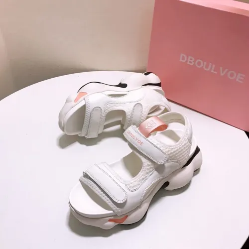 summer shoes women's wild sandals Korean version of the thick bottom
