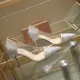 wild sandals female summer bright French high heel stiletto pointed shoes