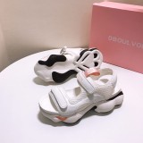 summer shoes women's wild sandals Korean version of the thick bottom
