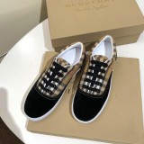 = classic check rainbow plaid casual shoes fashion low cut canvas shoes