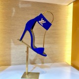 women's shoes graffiti color matching word buckle open toe sandals