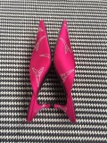 kitten with Muller shoes pointed half slippers women