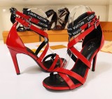 spring and summer models women's high heels with words open toe sandals black satin women's shoes round head stiletto shoes