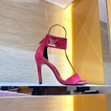 women's shoes graffiti color matching word buckle open toe sandals