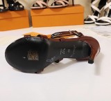 spring and summer models women's high heels with words open toe sandals black satin women's shoes round head stiletto shoes