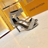 women's shoes graffiti color matching word buckle open toe sandals