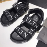 spring and summer men's classic letter sandals
