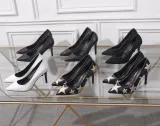 Spring black French girl high heels female pointed stiletto versatile single shoes