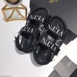 spring and summer men's classic letter sandals