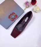 slanted square head flat head women's shoes