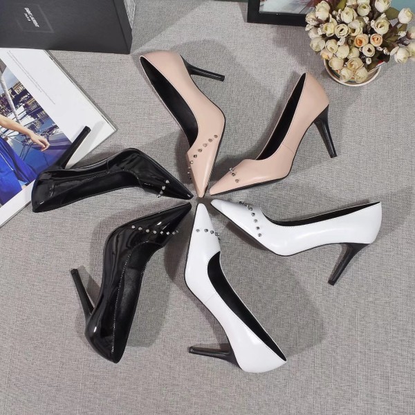 Women's shoes spring and autumn models shallow mouth baotou comfortable wild single shoes high heel with stiletto women's sandals