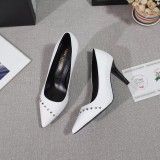 Women's shoes spring and autumn models shallow mouth baotou comfortable wild single shoes high heel with stiletto women's sandals