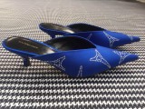 kitten with Muller shoes pointed half slippers women