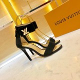 women's shoes graffiti color matching word buckle open toe sandals