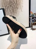 Spring and summer models handmade crochet thick-soled hemp rope wild casual sandals
