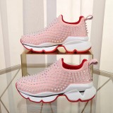 couple shoes, women's shoes, red shoes, flat casual shoes, women's platform sneakers